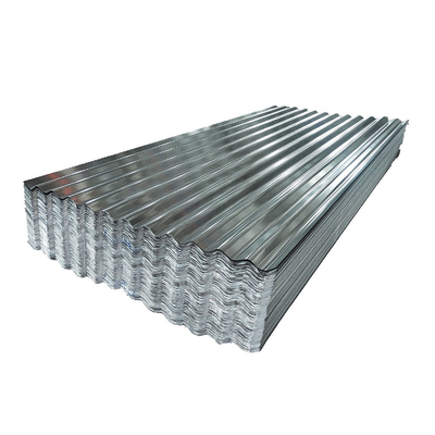 Piatto DX53D 20mm ondulati immersi caldi dello strato di gi galvanizzato tetto d'acciaio