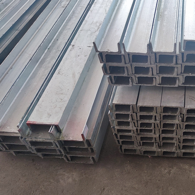 Profilo metallico strutturale in acciaio zincato da 6 mm 8 mm a forma di C/U