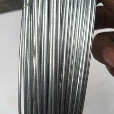 Vergella d'acciaio galvanizzata laminata a caldo SAE 1065 Metal Iron Zinc Color 20g / M2