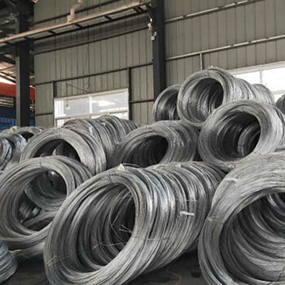 SAE1008 ha galvanizzato il cavo metallico ad alta resistenza del filo di acciaio 5.5mm 6.5mm in bobina