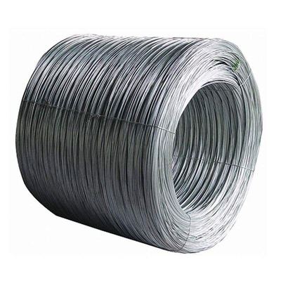 5,5 filo di acciaio galvanizzato 6.5mm Q195 100kgs Rod in bobina laminata a caldo