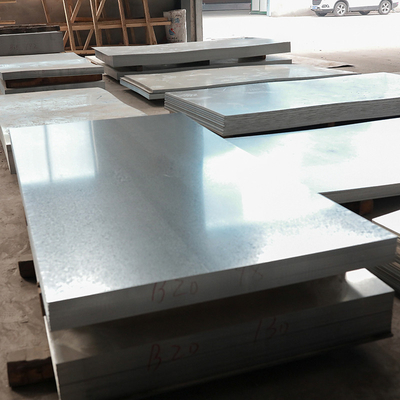 SGCC G550 ha galvanizzato il pannello 0,4 del tetto dello zinco dello strato del piatto d'acciaio di GI 0,5 0.6mm