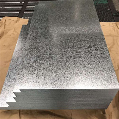 Zinchi la lamiera di acciaio rivestita ha galvanizzato il piatto il HDG Z120/㎡ 0.35mm di GI 0.45mm 0.55mm