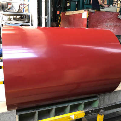 Lo zinco ha ricoperto il metallo d'acciaio pre dipinto G550 della bobina che copre lo strato di PPGI per le Camere 600mm