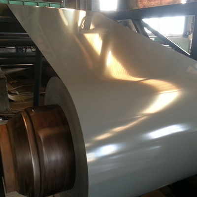 Gl ricoperto colore ha preverniciato la lamina di metallo galvanizzata bobina d'acciaio di PPGI 1500mm