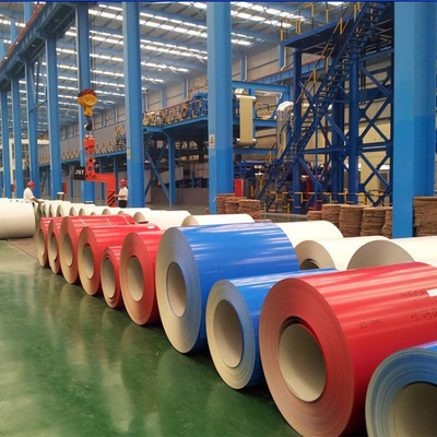 Lo zinco d'acciaio della bobina del lamiera galvanizzato PPGI ha ricoperto ASTM 0.8mm 0.12mm