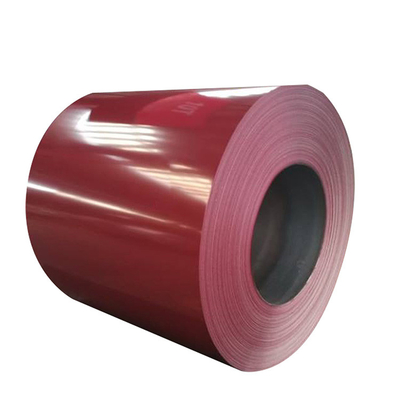 Il colore ha ricoperto la bobina d'acciaio di PPGI ha galvanizzato lo spessore di 0.55mm con la norma di AISI