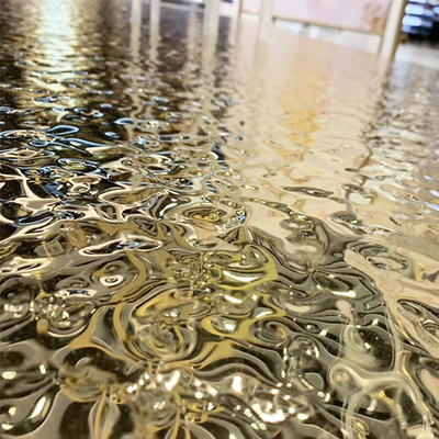 l'acqua di 0.55mm ha ondulato lo strato della lega 309S del piatto 430 di acciaio inossidabile per decorativo