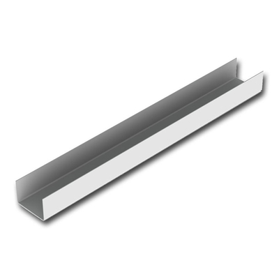 Il profilo 304 di Manica d'acciaio 305 316 405 6mm U/C modella il profilo strutturale di Manica C di acciaio inossidabile