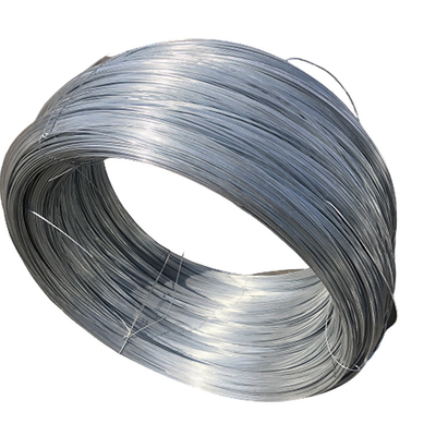 Filo zincato a basso tenore di carbonio d'acciaio galvanizzato ad alta resistenza Z40 di SAE1010 4mm