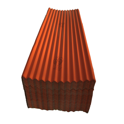 lo strato 60g del tetto di 6ft PPGI ha galvanizzato lo strato coprente rivestito di colore