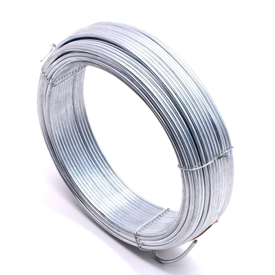 Ferro galvanizzato immerso caldo del filo zincato 100kg di BWG 25 4mm