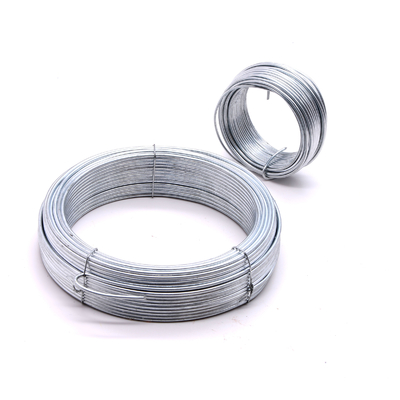 Ferro galvanizzato immerso caldo del filo zincato 100kg di BWG 25 4mm