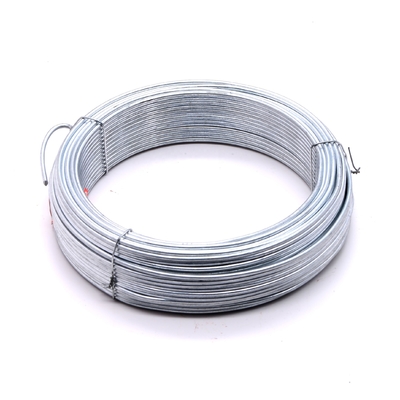 Ferro galvanizzato immerso caldo del filo zincato 100kg di BWG 25 4mm