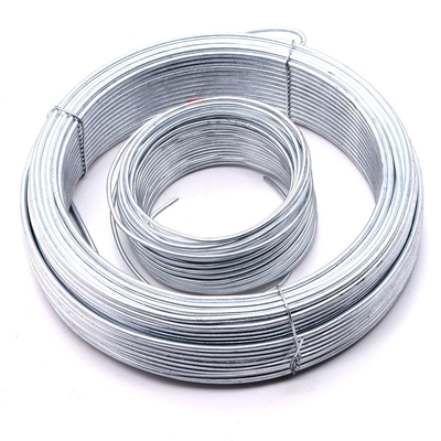 Ferro galvanizzato immerso caldo del filo zincato 100kg di BWG 25 4mm
