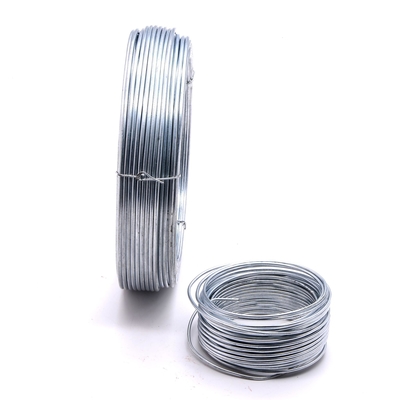 Filo di acciaio ad alta resistenza da 4 mm Z275 Colore zinco filo di ferro zincato