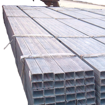 Il gi di ISO9001 2 x 2 ha galvanizzato il tubo di acciaio del profilato quadro per tubi 100mm