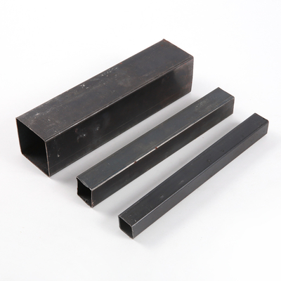 Le tubature nera 2 x 2 del quadrato del ferro di AiSi 2.5mm hanno galvanizzato la metropolitana JIS del quadrato