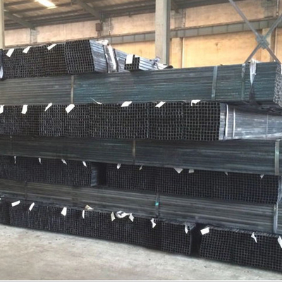 sezione vuota d'acciaio nera galvanizzata 12m del tubo Q215 del quadrato 40x40