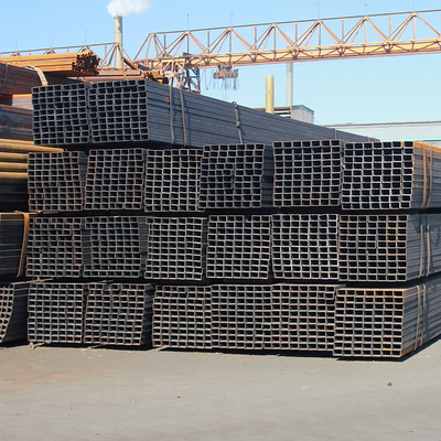 sezione vuota d'acciaio nera galvanizzata 12m del tubo Q215 del quadrato 40x40