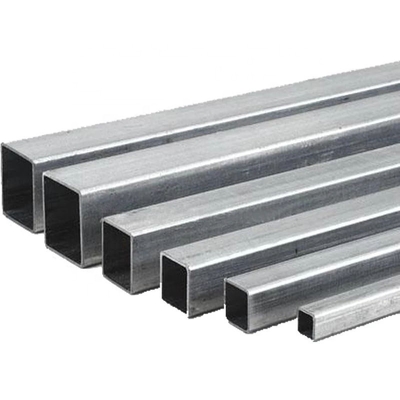 JIS G3466 ha galvanizzato la tubatura senza cuciture d'acciaio del tubo Q345 del quadrato nero