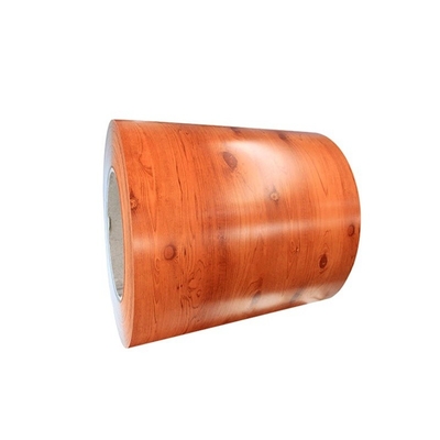 La bobina DX51D Ppgi dell'arancia 0.12-4.0mm Ppgi ha preverniciato l'acciaio galvanizzato