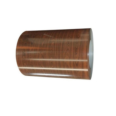 La bobina DX51D Ppgi dell'arancia 0.12-4.0mm Ppgi ha preverniciato l'acciaio galvanizzato
