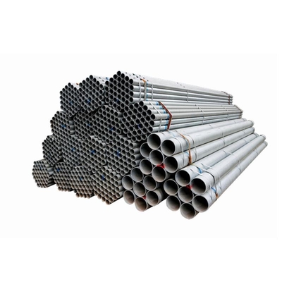 Tubo d'acciaio galvanizzato immerso caldo DX51D di programma 40 di ASTM intorno al tubo galvanizzato
