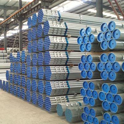 St52 senza cuciture	Tubo d'acciaio galvanizzato caldo rotondo galvanizzato della tubatura Ss400 A36