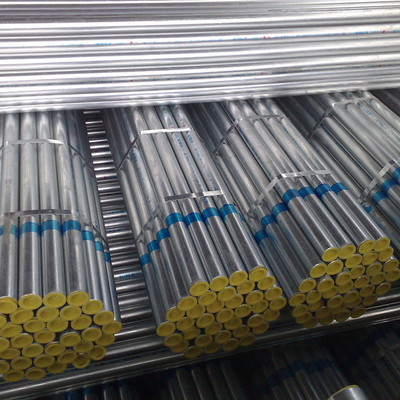 St52 senza cuciture	Tubo d'acciaio galvanizzato caldo rotondo galvanizzato della tubatura Ss400 A36