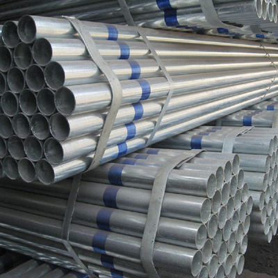 St52 senza cuciture	Tubo d'acciaio galvanizzato caldo rotondo galvanizzato della tubatura Ss400 A36