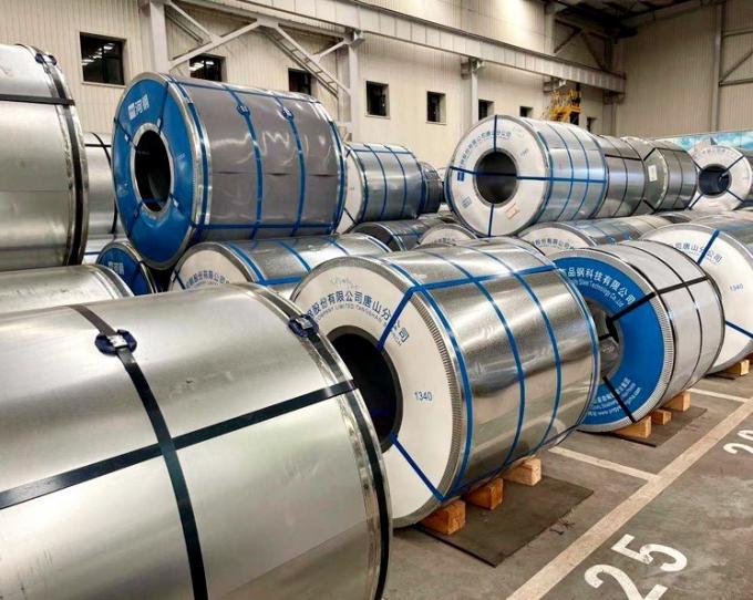 Il rotolo galvanizzato della lamiera di acciaio ha galvanizzato la bobina d'acciaio Z275 ha galvanizzato lo strato normale del ferro