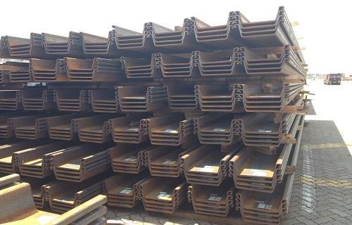 Tipo d'acciaio della palancola di ASTM A328 Q345b - 2 palancole d'acciaio laminate a caldo Sy295/Sy390