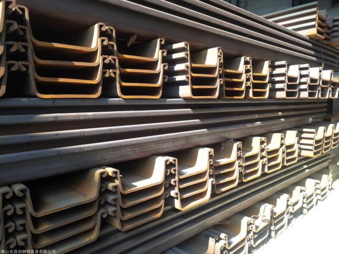  tipo di 400X100X10.5mm - tipo laminato a caldo palancola d'acciaio di 2 U per costruzione