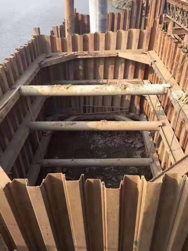 tipo di 400X100X10.5mm - tipo laminato a caldo palancola d'acciaio di 2 U per costruzione