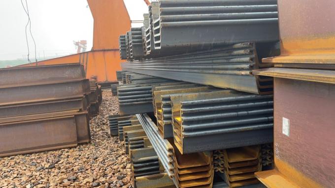 tipo di 400X100X10.5mm - tipo laminato a caldo palancola d'acciaio di 2 U per costruzione